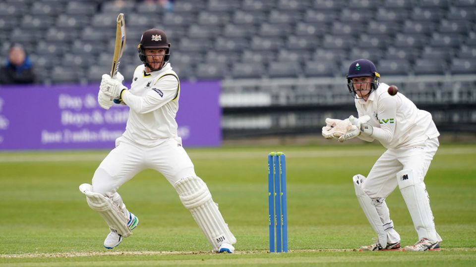 James Bracey plays to the off side