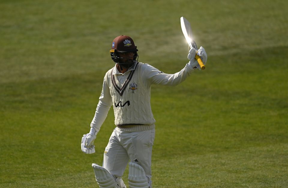 Ryan Patel scored a century to power Surrey's chase