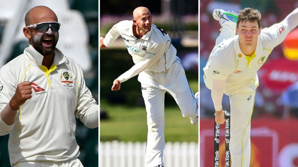 Test trio? Nathan Lyon, Ashton Agar and Mitchell Swepson