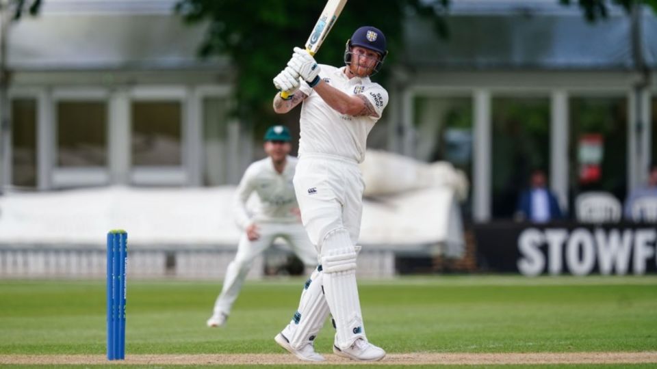 Ben Stokes made a 47-ball fifty ... and then cut loose