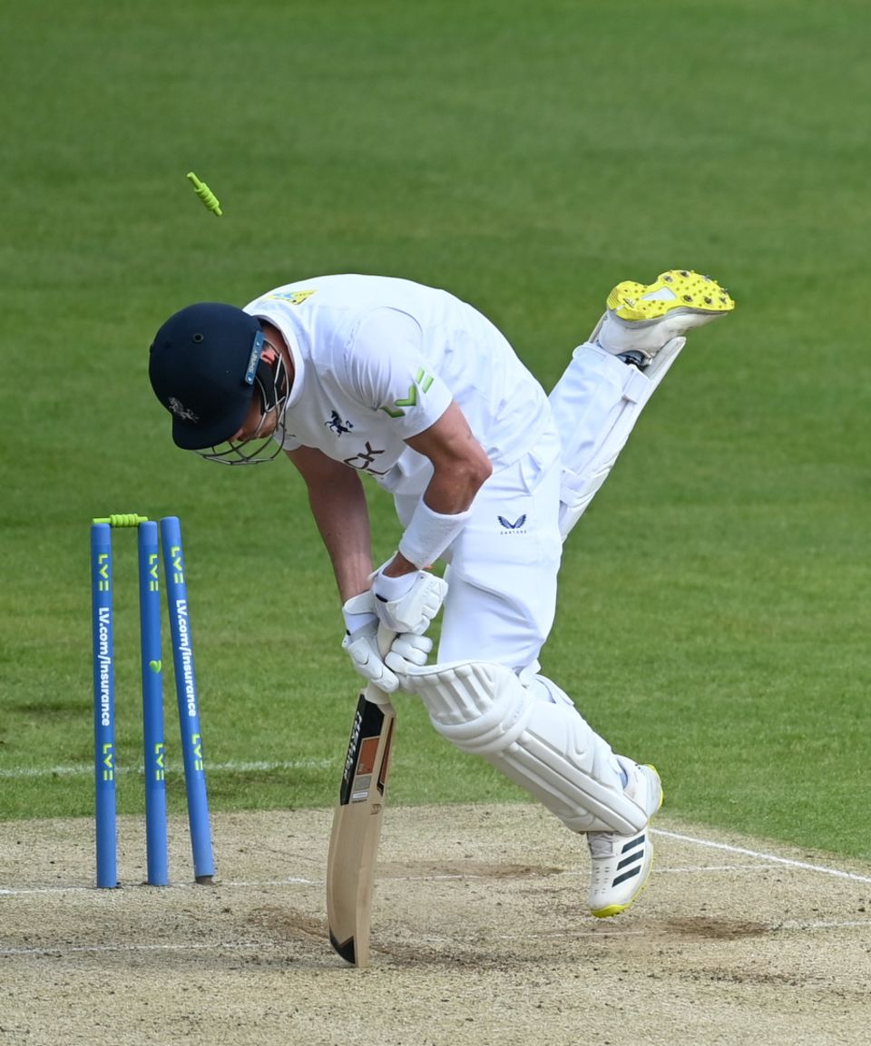 Nathan Gilchrist in the 12th man to collect six successive ducks in first-class cricket