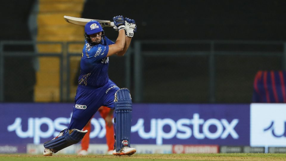 Tim David hammered a flurry of fours and sixes in the last phase of the Mumbai innings