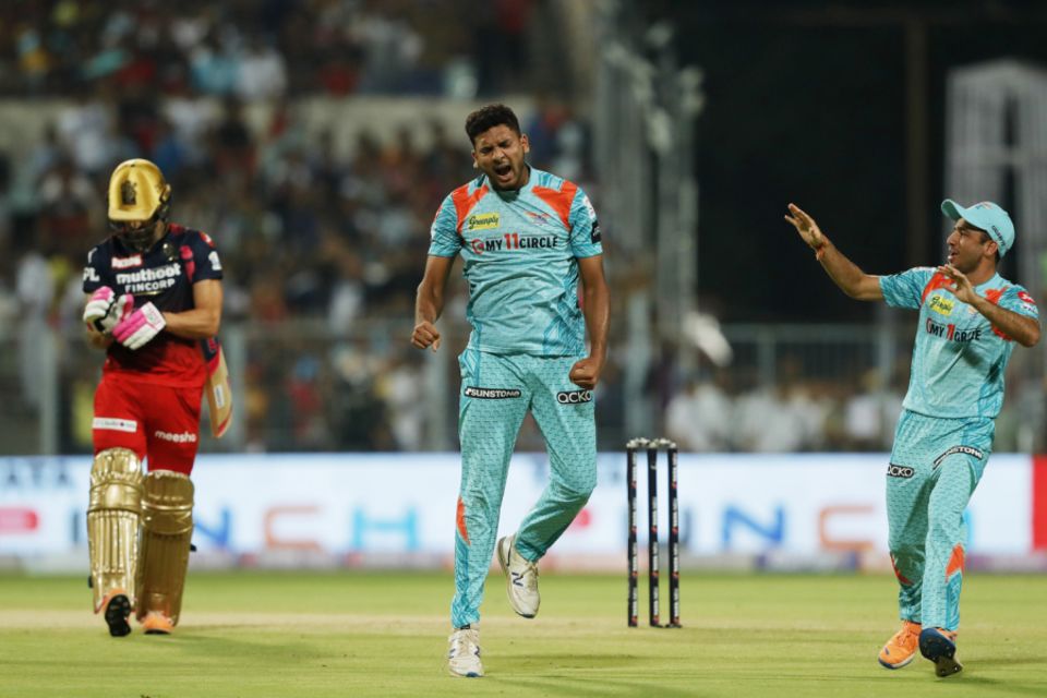 In the 2022 match where Mohsin bowled a spell to Virat Kohli that Ian Bishop remembers fondly, he also got rid of Faf du Plessis with one that shaped away to take the edge
