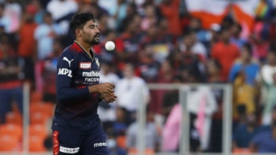 Mohammed Siraj had another off day as he went for 31 runs off his two overs