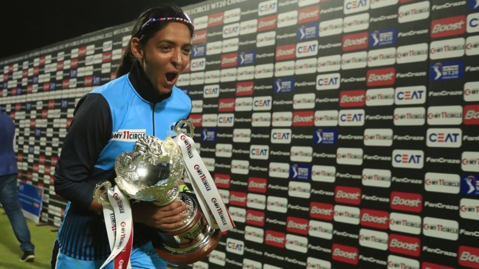 A trophy wasn't the only thing the Women's T20 Challenge has given Harmanpreet Kaur