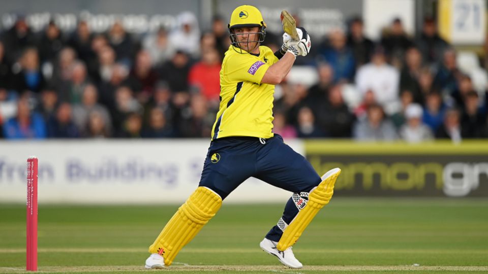 Ben McDermott hit five fours and nine sixes
