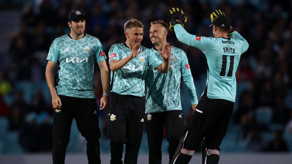 Sam Curran is one of several Surrey players on England duty this week