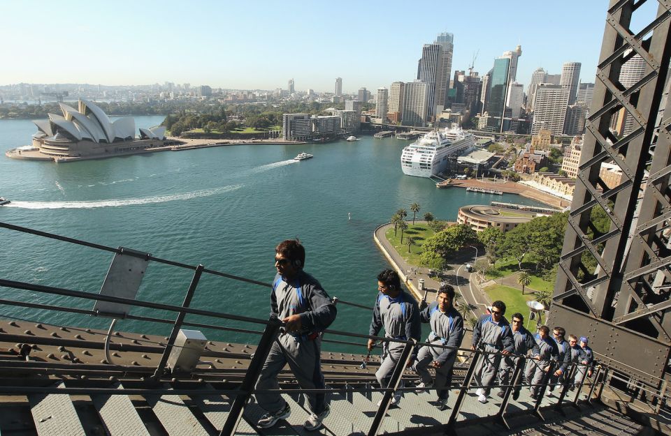 Sri Lanka climb the Sydney Harbour Bridge