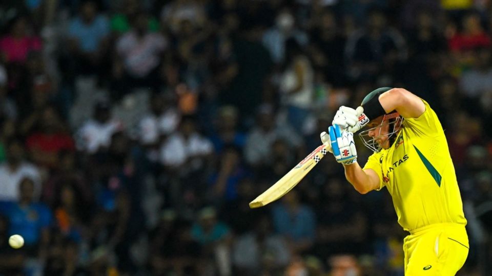 Aaron Finch gave Australia's chase early impetus