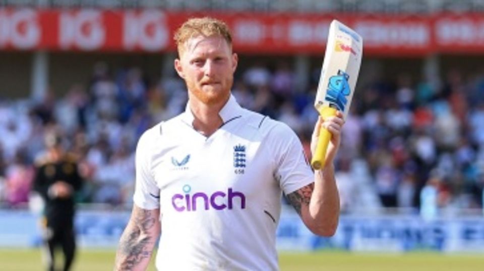 Ben Stokes walks back after helping England achieve a record chase at Trent Bridge