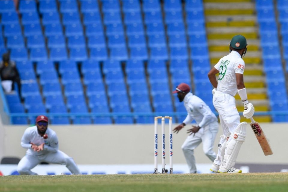 Najmul Hossain Shanto has passed fifty just once in his last 17 Test innings