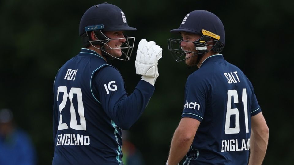 Jason Roy and Phil Salt added 139 for the opening wicket