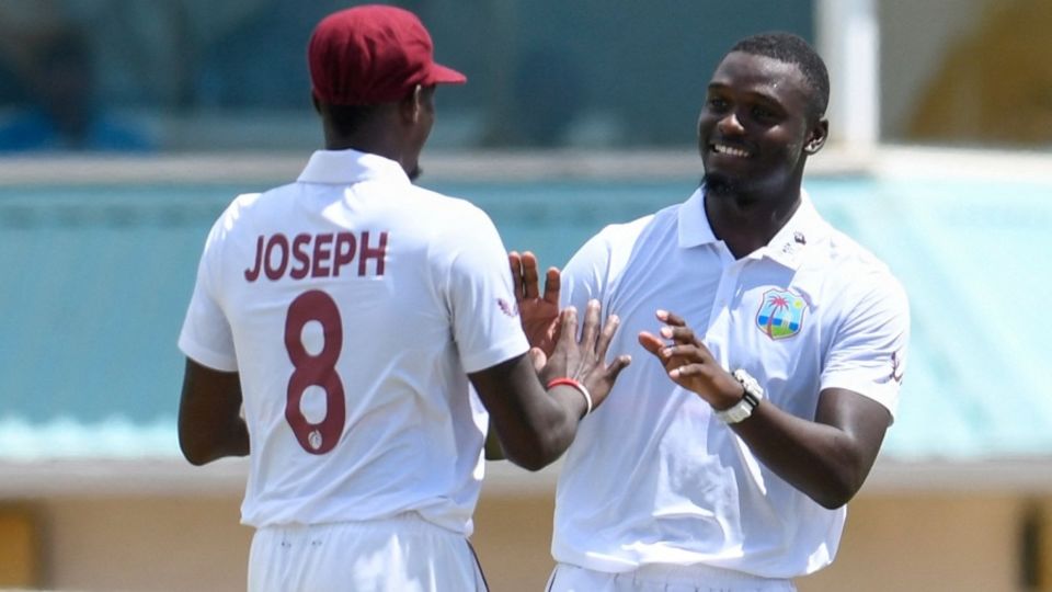 Jayden Seales finished with three wickets including that of Shakib Al Hasan