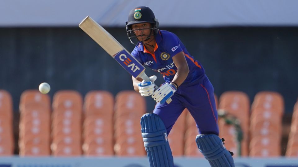 Harmanpreet Kaur shepherded India home after a few quick wickets