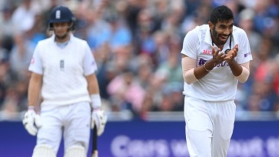 Jasprit Bumrah dismissed each of the top three England batters