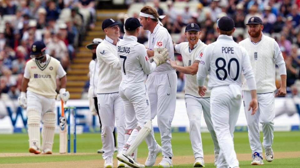 Stuart Broad has picked up many wickets off the short ball this summer