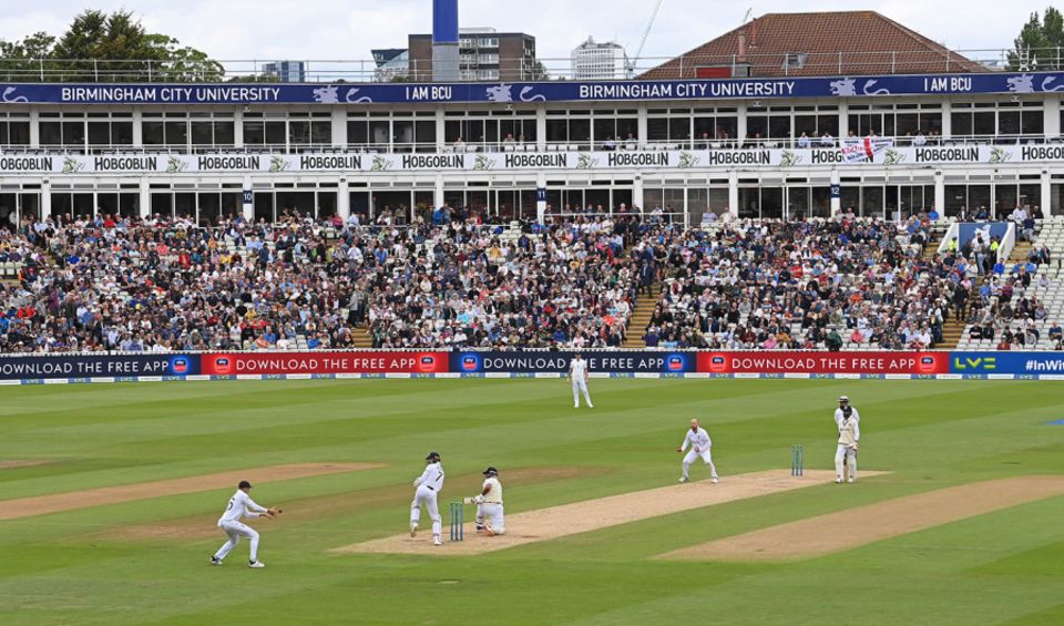 The thrilling action on day four at Edgbaston was undermined by racist abuse from some sections of the crowd