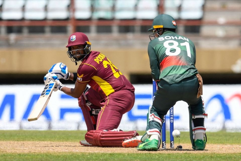 Nicholas Pooran scored 73 in the third ODI