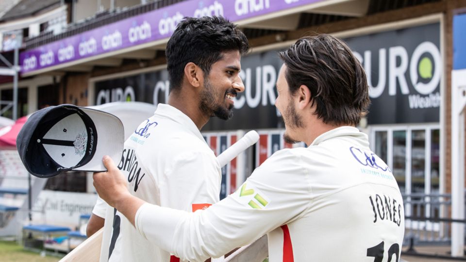 Washington Sundar saw Lancashire home
