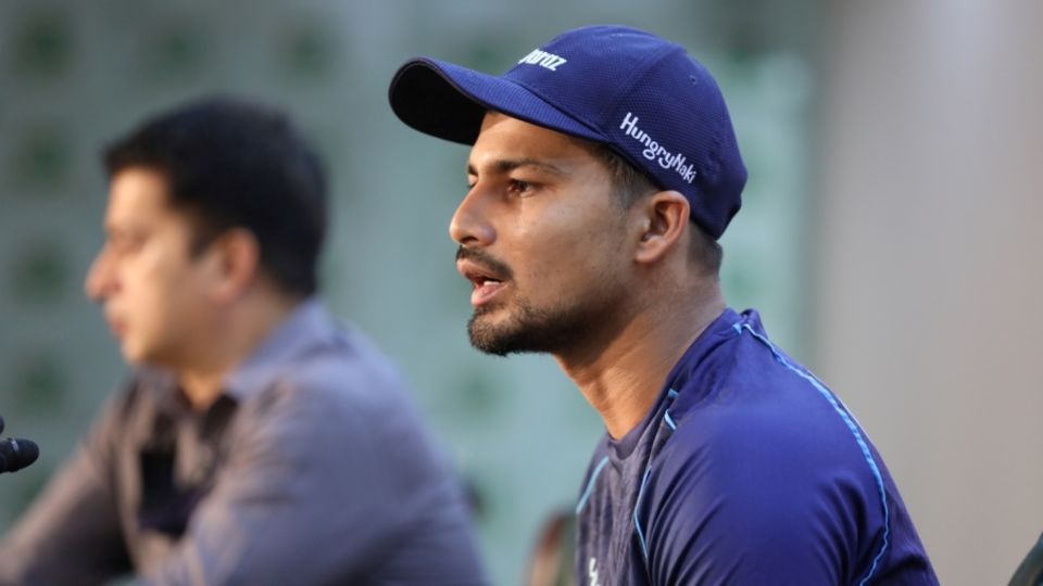 Nurul Hasan addresses his first press conference as Bangladesh's T20I captain