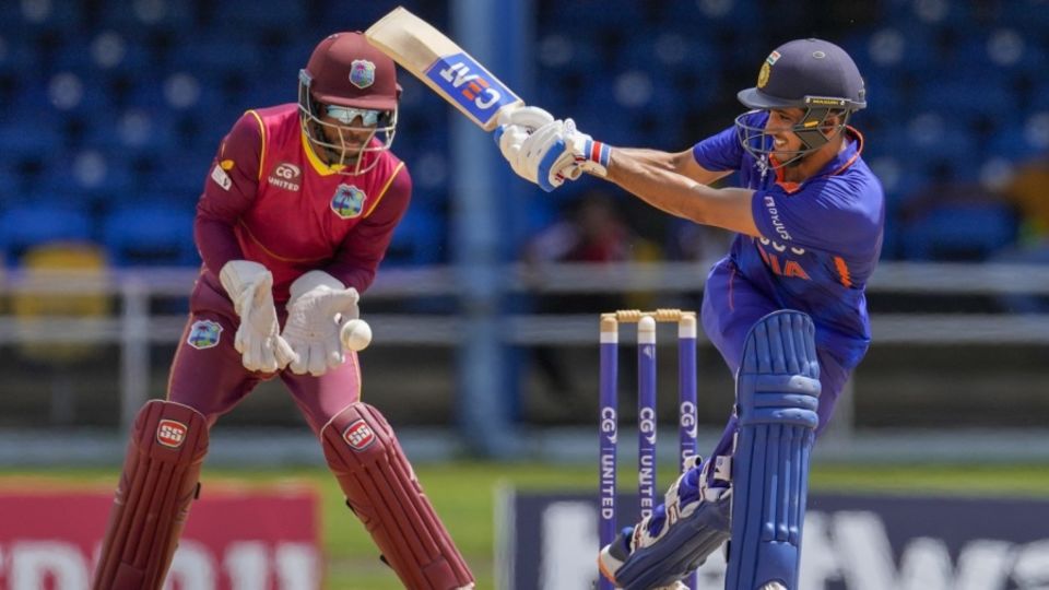 Shubman Gill came out all guns blazing post the rain break