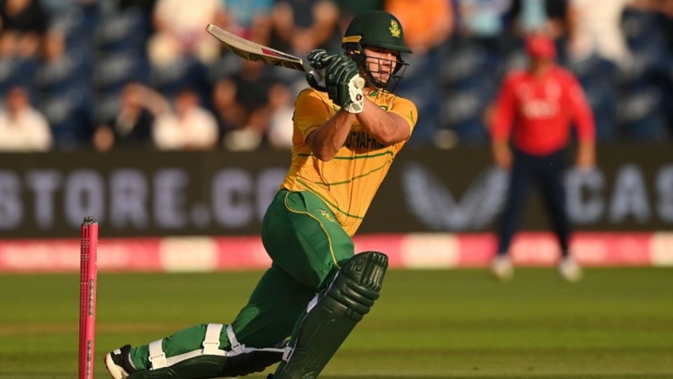Rilee Rossouw drove South Africa's innings with an unbeaten 96