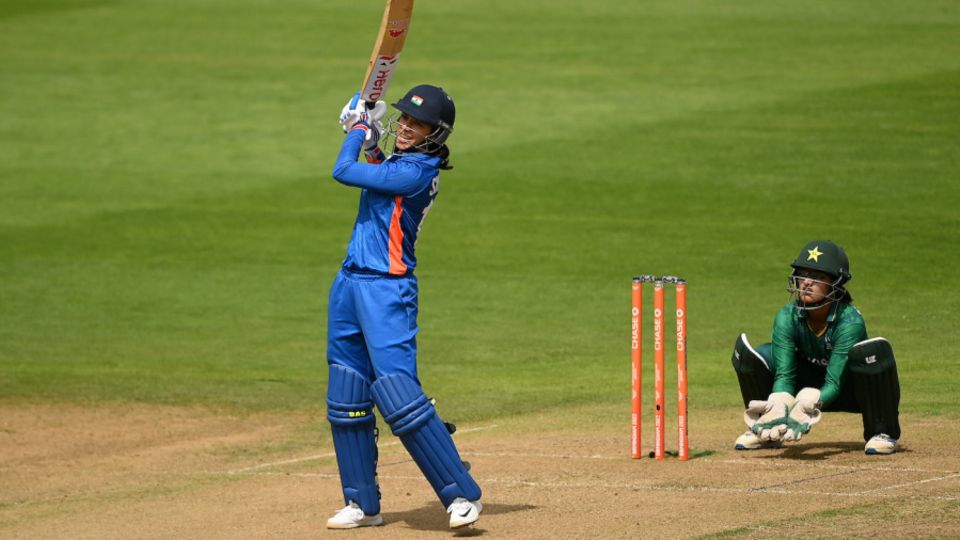 Smriti Mandhana gave India a fast start to the chase
