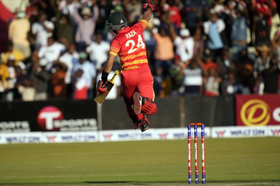 No other batter has more than Sikandar Raza's 753 runs on one ground - Harare - in a single calendar year