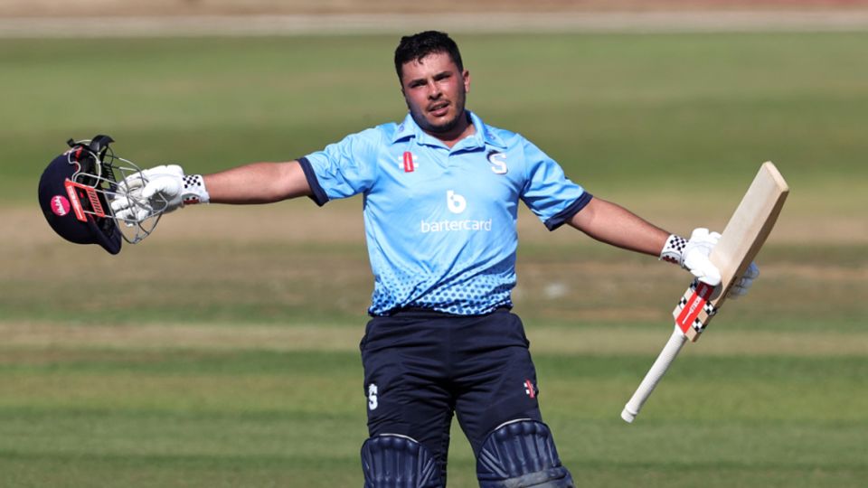 Ricardo Vasconcelos was back to his best for Northamptonshire
