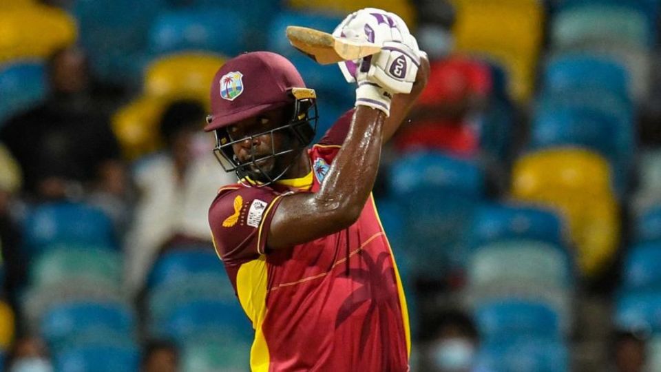 Shamarh Brooks got off to a good start after West Indies lost early wickets