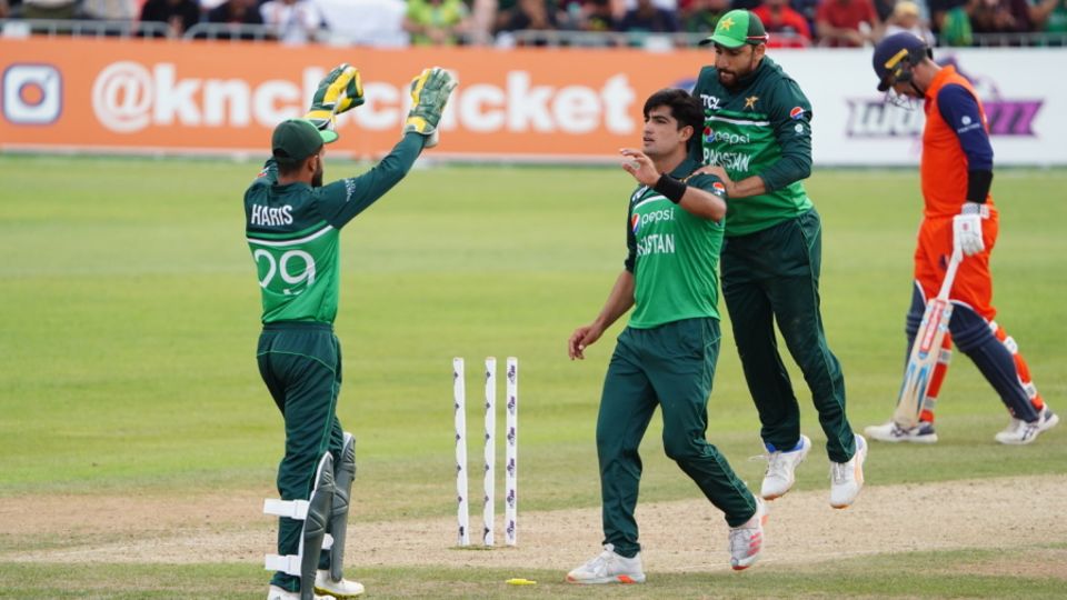 Naseem Shah led Pakistan's defence of 206 with a five-for