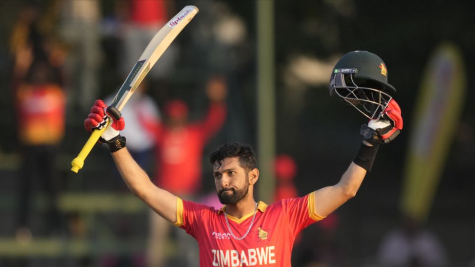 Sikandar Raza almost derailed India with 115 off 95