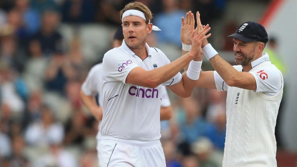 Stuart Broad took his demotion to first-change with grace and produced a vital first-innings spell
