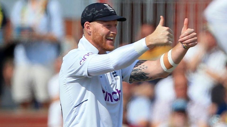 Ben Stokes is a happy captain after Stuart Broad sent Aiden Markram packing