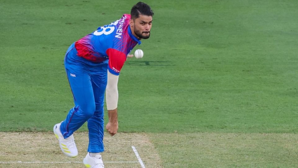 Naveen-ul-Haq in action