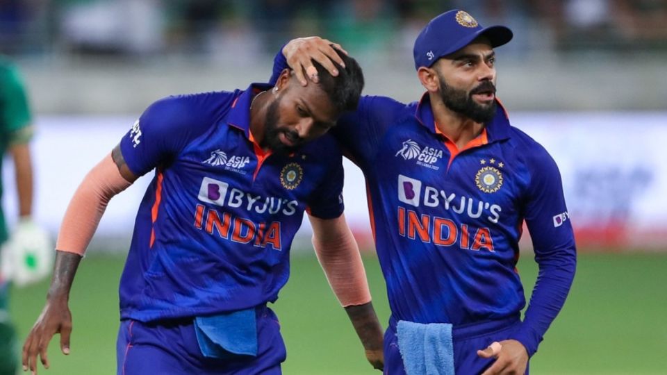 Hardik Pandya struggled as the third seamer