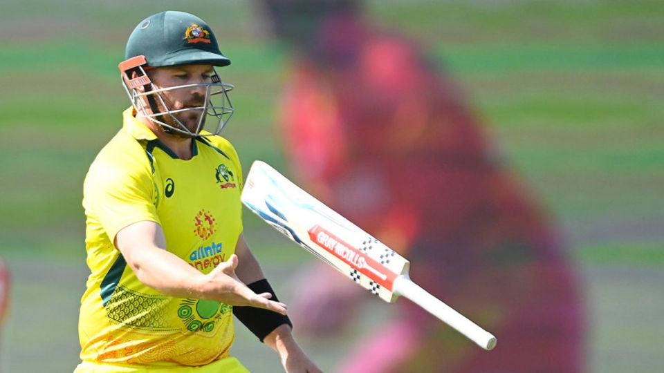 Aaron Finch has made only 164 runs in 11 ODI innings this year