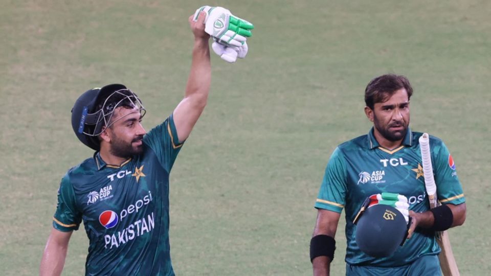 Khushdil Shah and Iftikhar Ahmed, two of Pakistan's lower-middle-order hitters