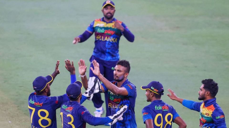 Dasun Shanaka, in the background, but at the centre of Sri Lanka's revival