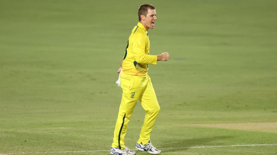 Adam Zampa bagged his maiden ODI five-for