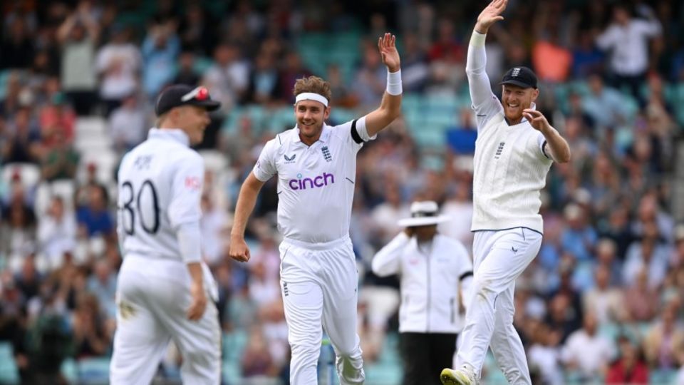 Stuart Broad removed Khaya Zondo as South Africa struggled at The Oval
