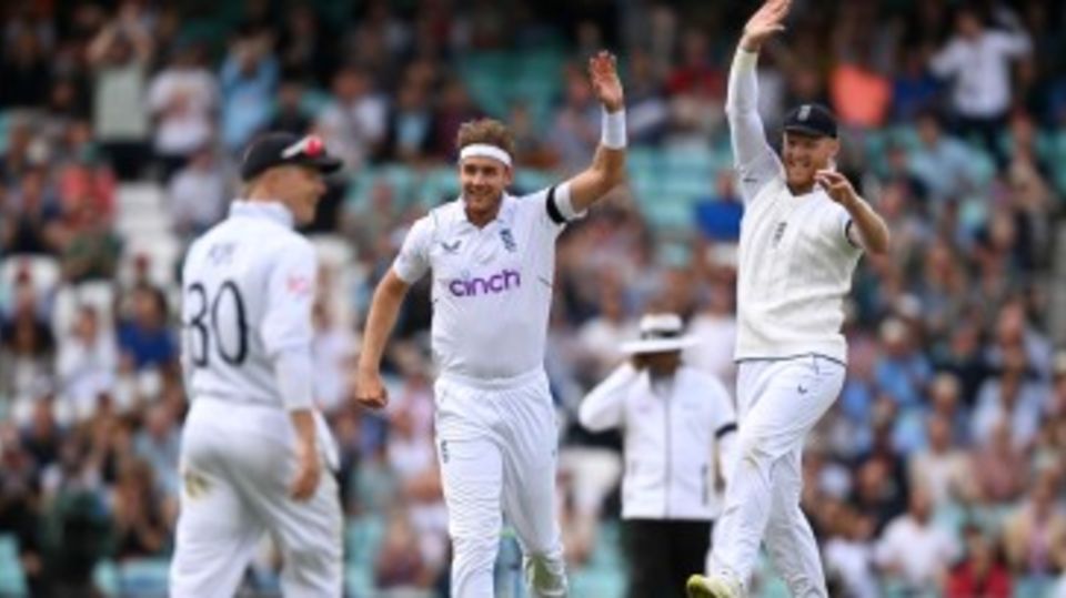Stuart Broad removed Khaya Zondo as South Africa struggled at The Oval