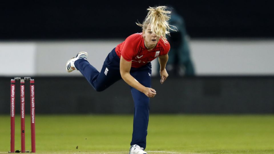 File photo - Freya Davies was named Player of the Match for her 3 for 2
