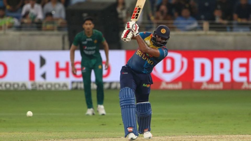 Bhanuka's Rajapaksa's fifty in the Asia Cup final was the highest individual score by a batter at No. 5 or below in a men's T20I tournament knockout game