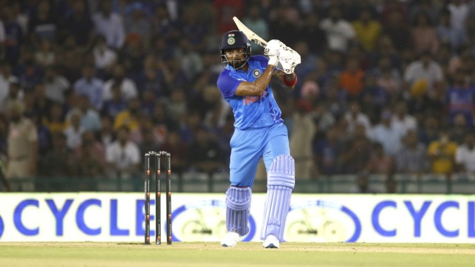 File photo: KL Rahul batted cautiously but did not get enough support from his team-mates