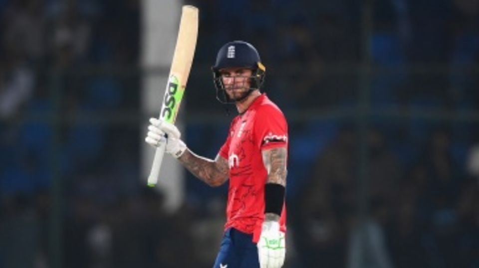 Alex Hales' half-century set the platform for an England win