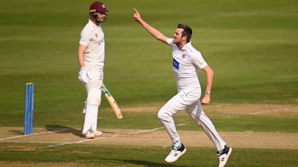 Craig Overton struck early for Somerset