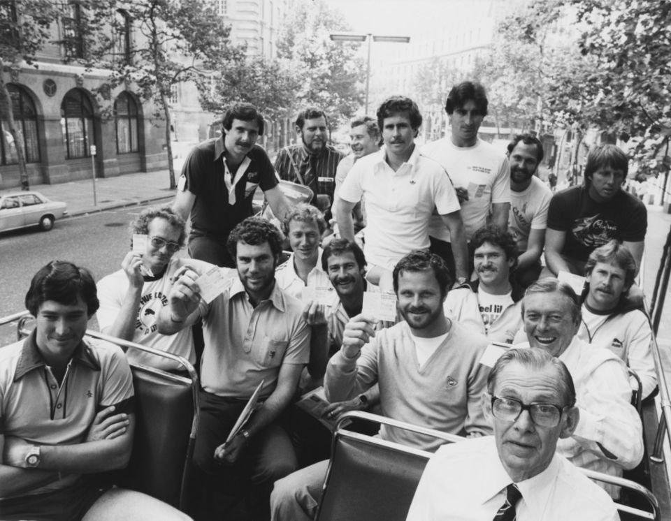 What's a bigger draw than the 1980 Centenary Test? Free passes for a London open-top double-decker bus ride