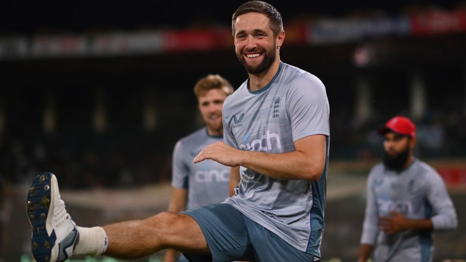 Chris Woakes is down with quad stiffness