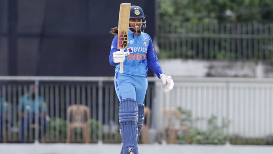 S Meghana played 20 white-ball matches for India